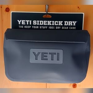 YETI 3L Sidekick Dry Waterproof Gear Case in Charcoal, NWT
